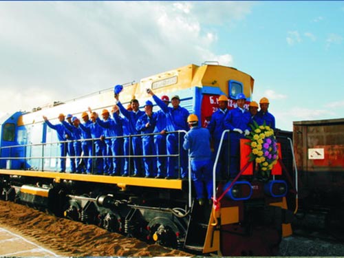 蒙古国叶罗河矿铁路